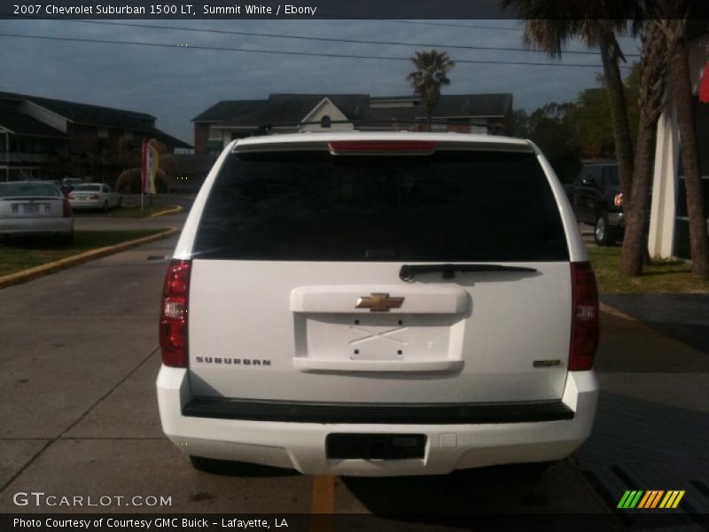 Summit White / Ebony 2007 Chevrolet Suburban 1500 LT