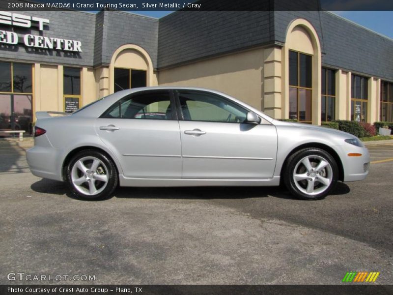 Silver Metallic / Gray 2008 Mazda MAZDA6 i Grand Touring Sedan