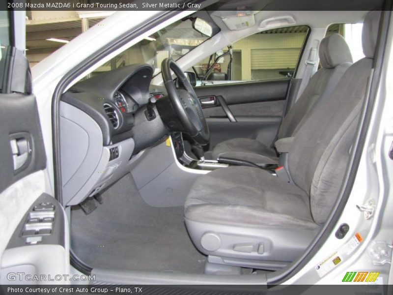 Silver Metallic / Gray 2008 Mazda MAZDA6 i Grand Touring Sedan