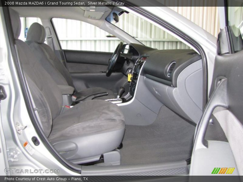 Silver Metallic / Gray 2008 Mazda MAZDA6 i Grand Touring Sedan