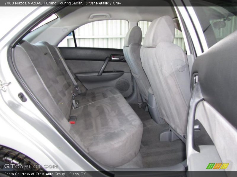 Silver Metallic / Gray 2008 Mazda MAZDA6 i Grand Touring Sedan