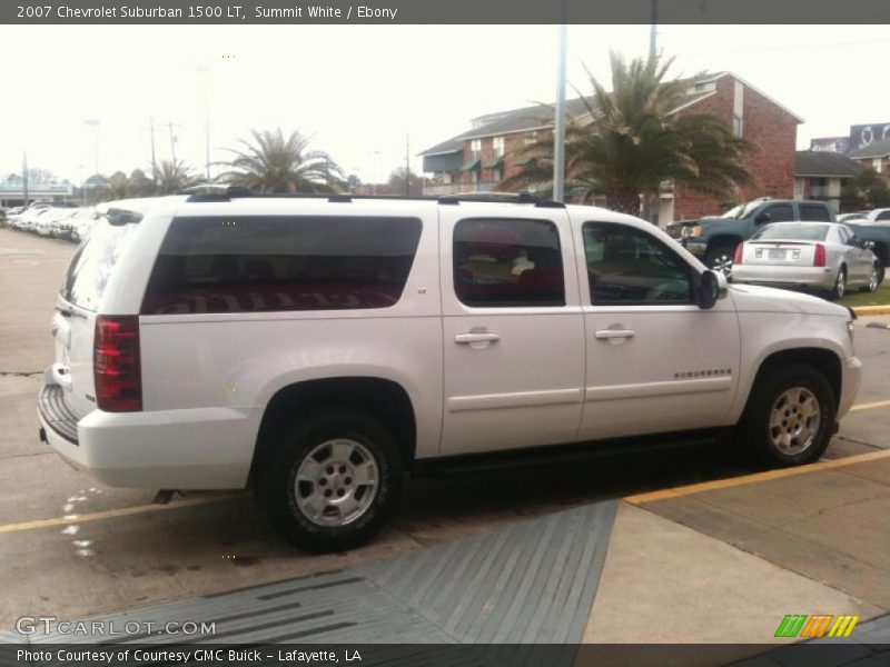 Summit White / Ebony 2007 Chevrolet Suburban 1500 LT