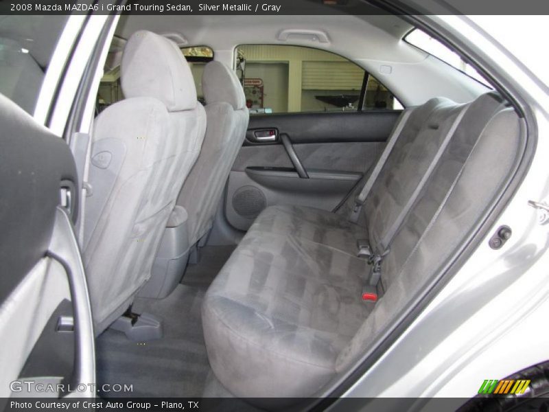 Silver Metallic / Gray 2008 Mazda MAZDA6 i Grand Touring Sedan