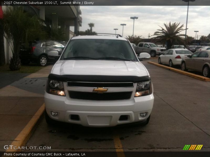 Summit White / Ebony 2007 Chevrolet Suburban 1500 LT