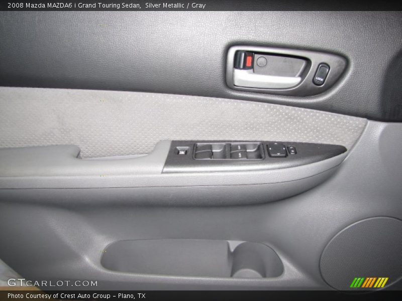 Silver Metallic / Gray 2008 Mazda MAZDA6 i Grand Touring Sedan