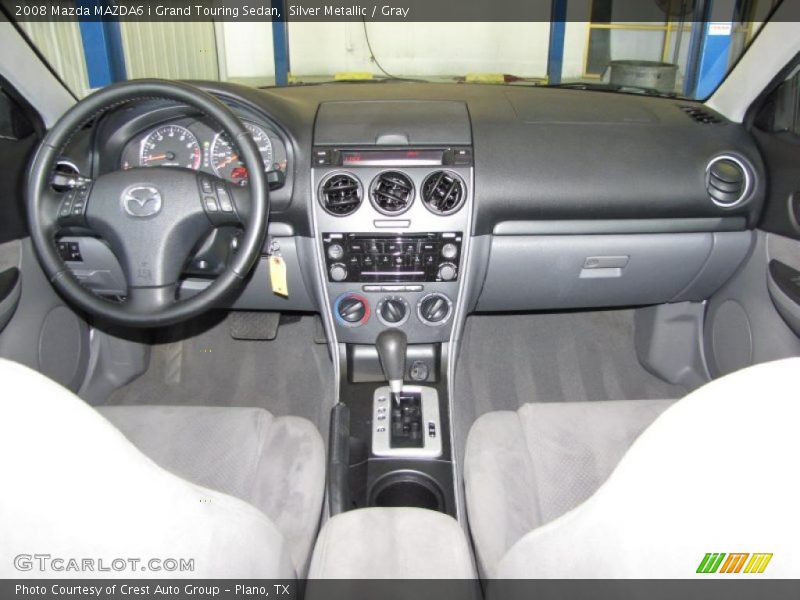 Silver Metallic / Gray 2008 Mazda MAZDA6 i Grand Touring Sedan