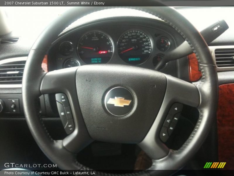Summit White / Ebony 2007 Chevrolet Suburban 1500 LT