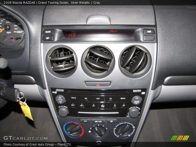 Silver Metallic / Gray 2008 Mazda MAZDA6 i Grand Touring Sedan