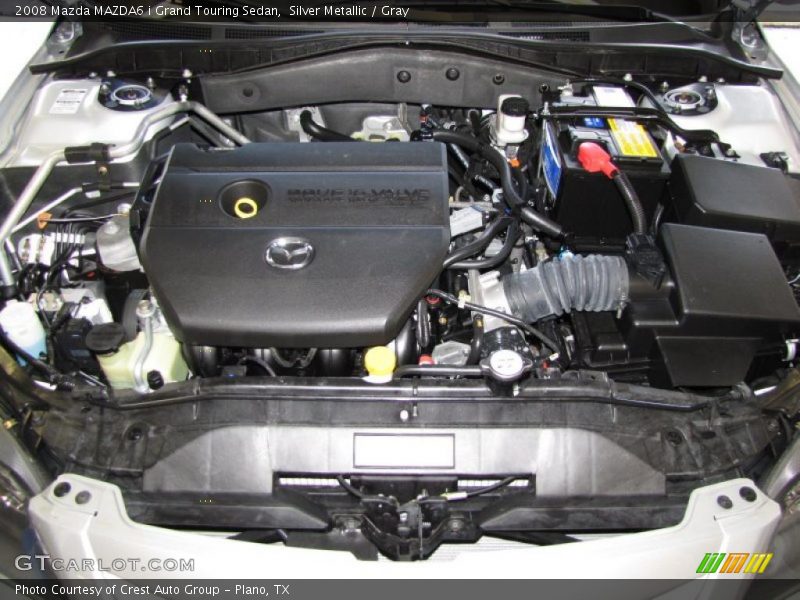Silver Metallic / Gray 2008 Mazda MAZDA6 i Grand Touring Sedan