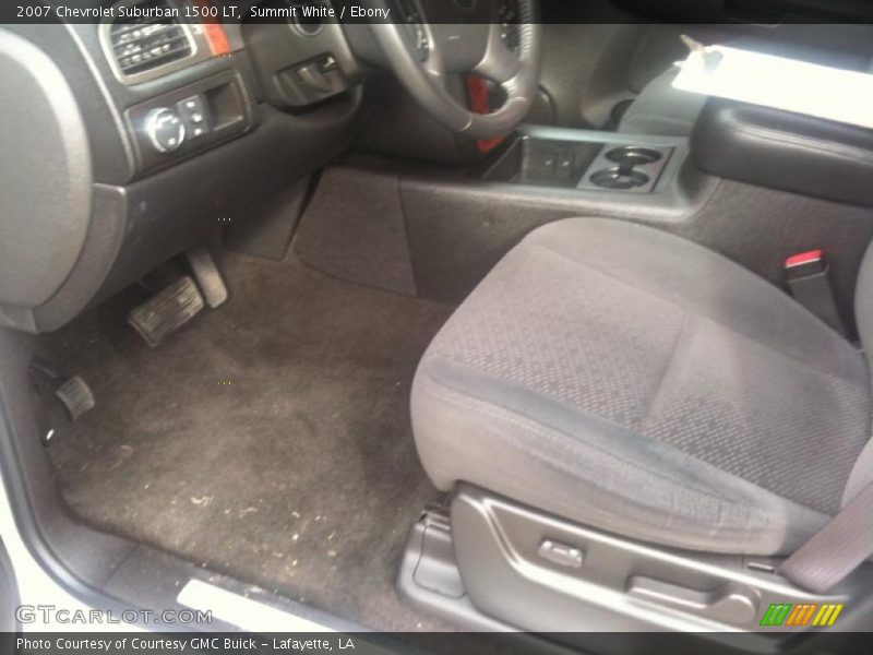 Summit White / Ebony 2007 Chevrolet Suburban 1500 LT