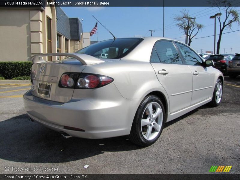 Smokestone / Beige 2008 Mazda MAZDA6 i Touring Sedan