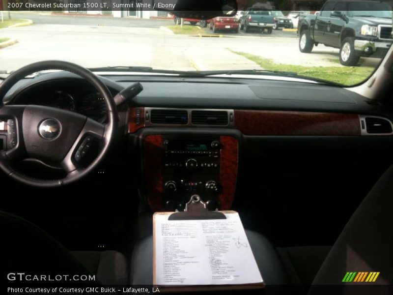 Summit White / Ebony 2007 Chevrolet Suburban 1500 LT