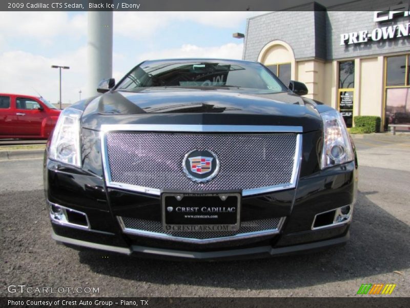 Black Ice / Ebony 2009 Cadillac CTS Sedan