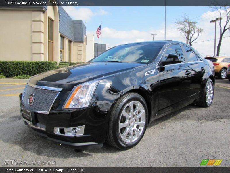 Black Ice / Ebony 2009 Cadillac CTS Sedan