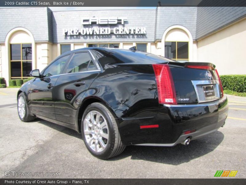 Black Ice / Ebony 2009 Cadillac CTS Sedan