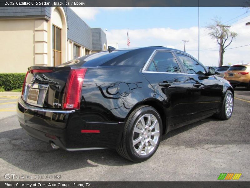Black Ice / Ebony 2009 Cadillac CTS Sedan