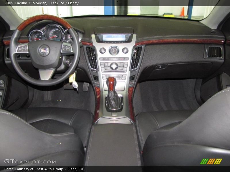 Black Ice / Ebony 2009 Cadillac CTS Sedan