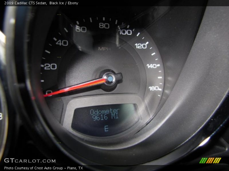 Black Ice / Ebony 2009 Cadillac CTS Sedan