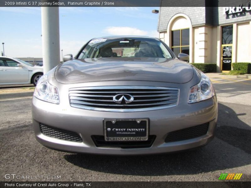 Platinum Graphite / Stone 2009 Infiniti G 37 Journey Sedan