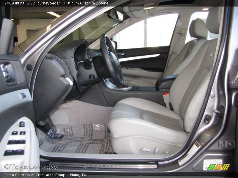 Platinum Graphite / Stone 2009 Infiniti G 37 Journey Sedan