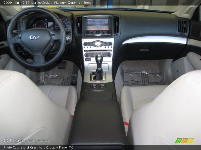 Platinum Graphite / Stone 2009 Infiniti G 37 Journey Sedan