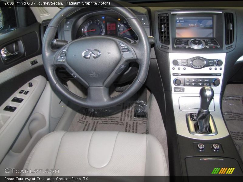 Platinum Graphite / Stone 2009 Infiniti G 37 Journey Sedan
