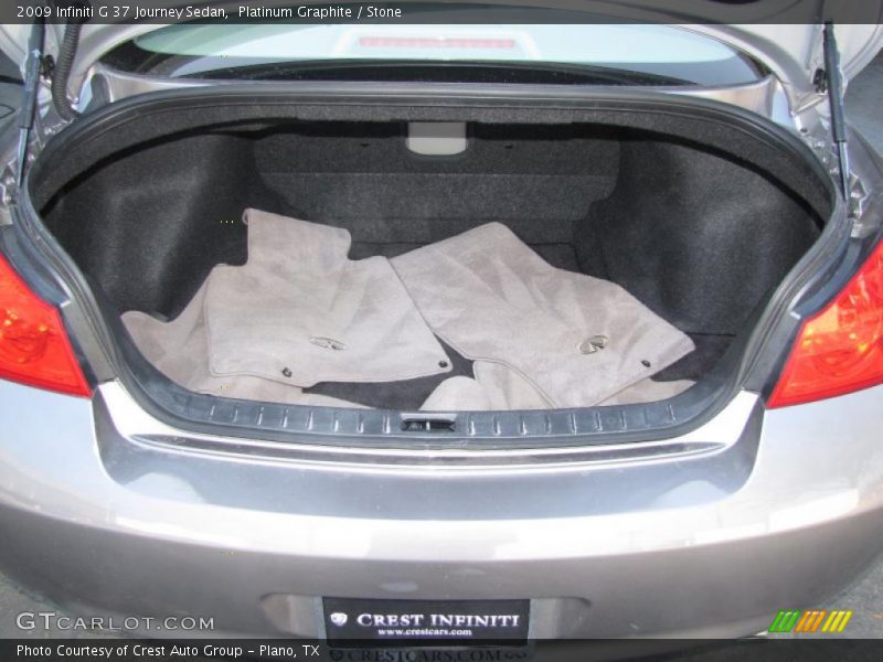 Platinum Graphite / Stone 2009 Infiniti G 37 Journey Sedan