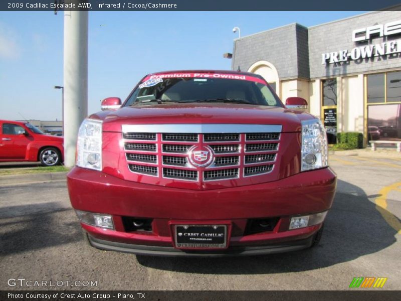 Infrared / Cocoa/Cashmere 2009 Cadillac Escalade AWD