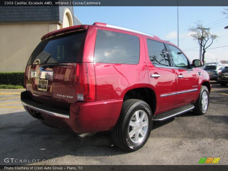Infrared / Cocoa/Cashmere 2009 Cadillac Escalade AWD