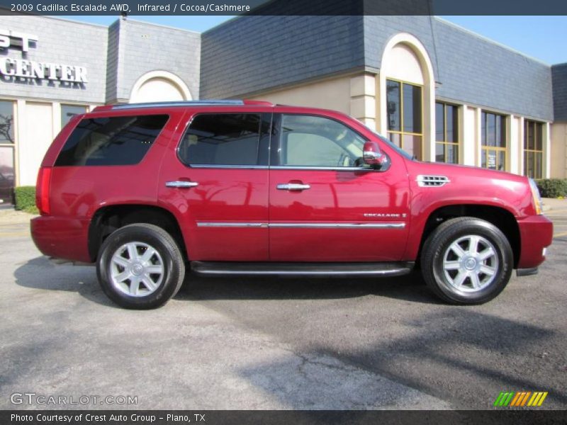Infrared / Cocoa/Cashmere 2009 Cadillac Escalade AWD
