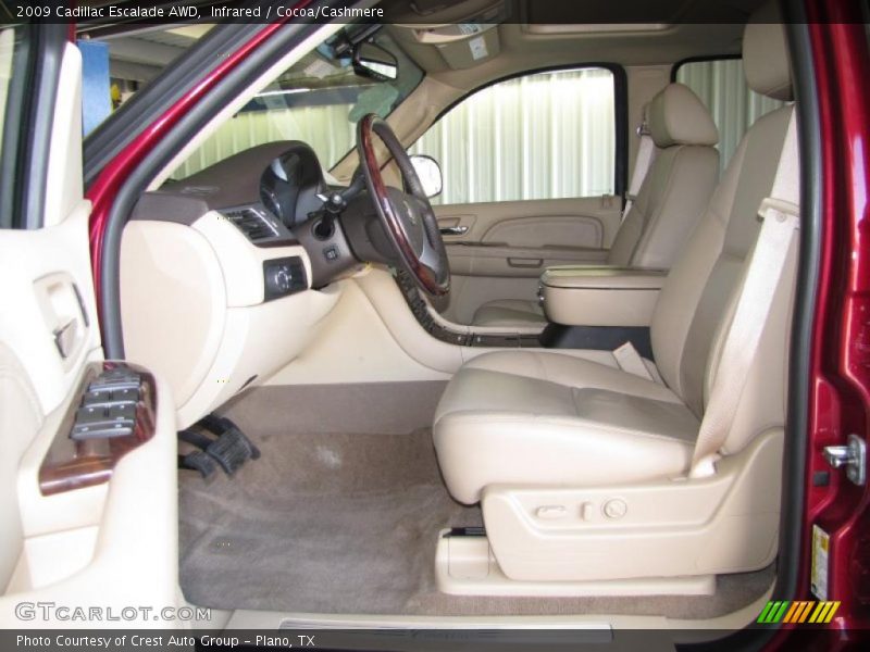 Infrared / Cocoa/Cashmere 2009 Cadillac Escalade AWD