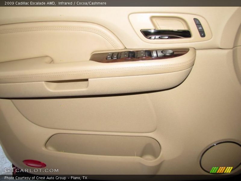 Infrared / Cocoa/Cashmere 2009 Cadillac Escalade AWD
