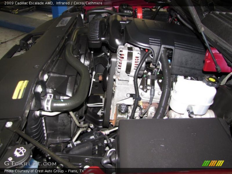 Infrared / Cocoa/Cashmere 2009 Cadillac Escalade AWD