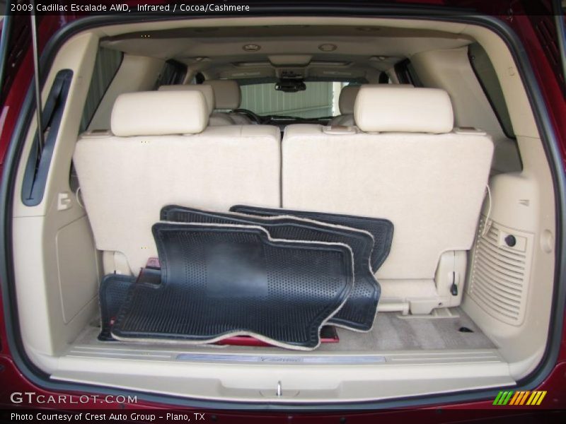 Infrared / Cocoa/Cashmere 2009 Cadillac Escalade AWD