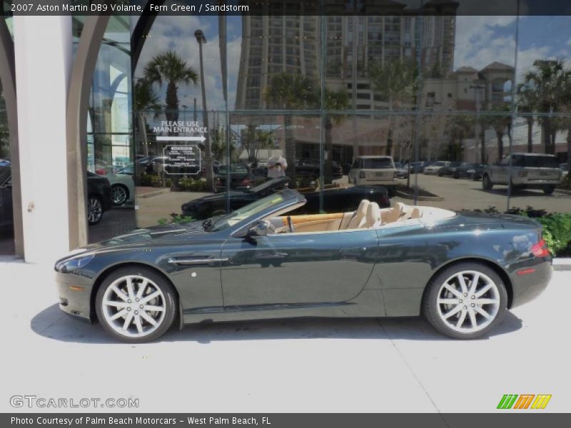 Fern Green / Sandstorm 2007 Aston Martin DB9 Volante