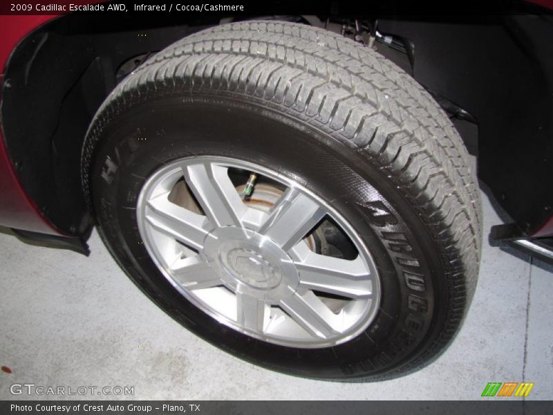 Infrared / Cocoa/Cashmere 2009 Cadillac Escalade AWD