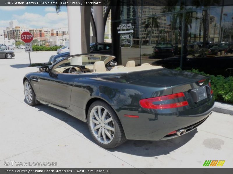 Fern Green / Sandstorm 2007 Aston Martin DB9 Volante