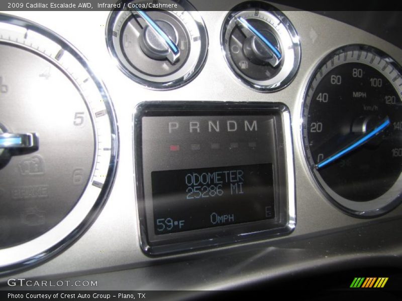 Infrared / Cocoa/Cashmere 2009 Cadillac Escalade AWD