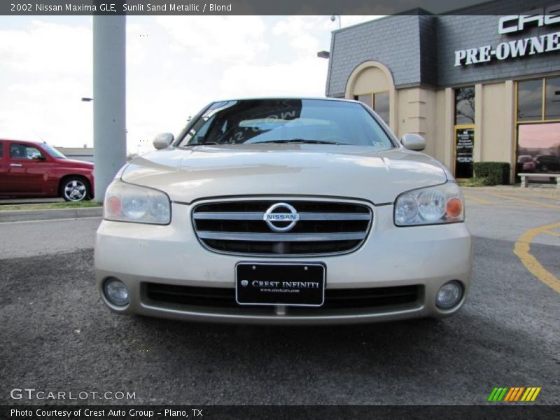 Sunlit Sand Metallic / Blond 2002 Nissan Maxima GLE