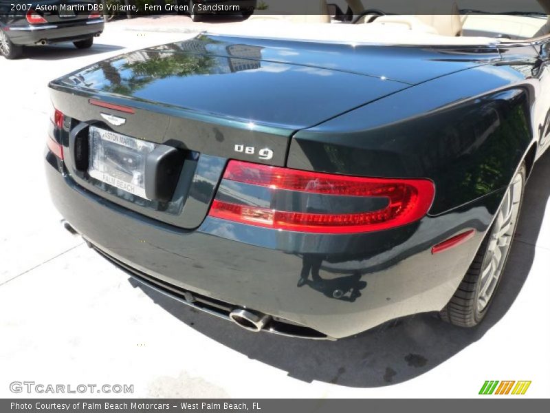 Fern Green / Sandstorm 2007 Aston Martin DB9 Volante