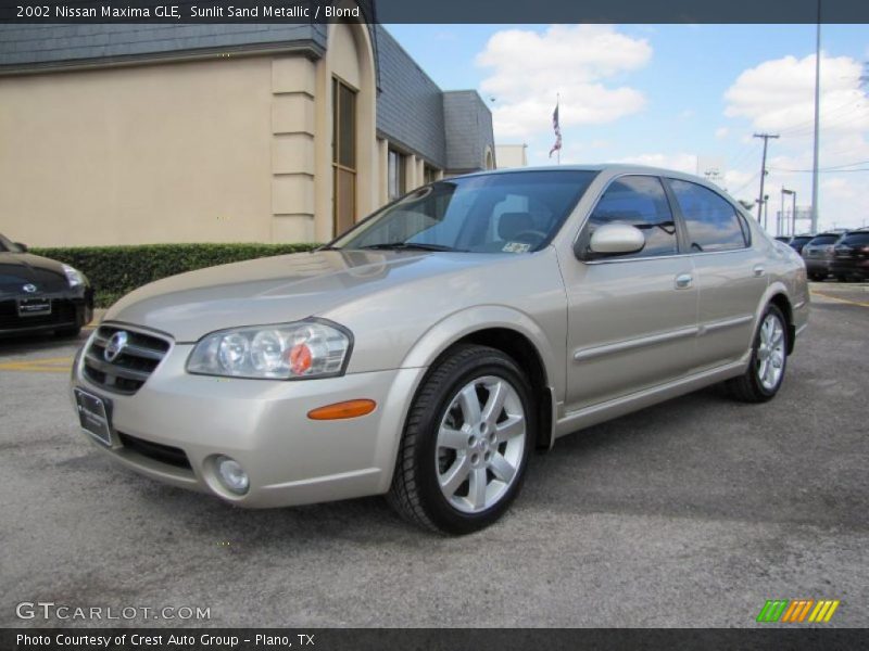 Sunlit Sand Metallic / Blond 2002 Nissan Maxima GLE
