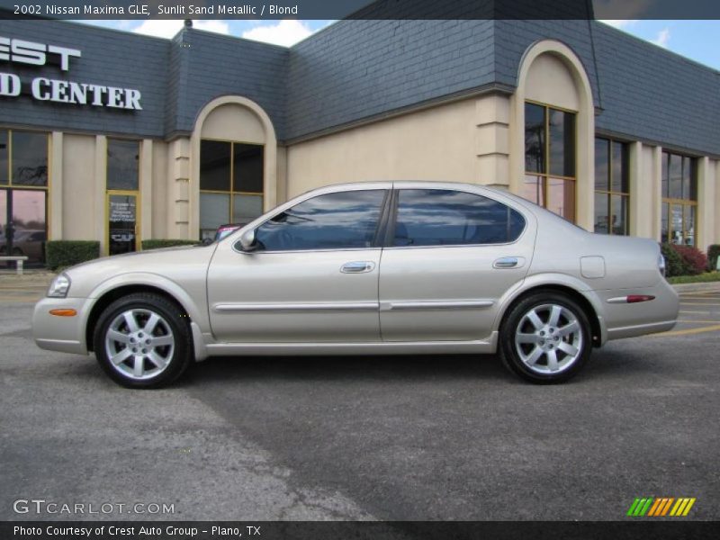 Sunlit Sand Metallic / Blond 2002 Nissan Maxima GLE