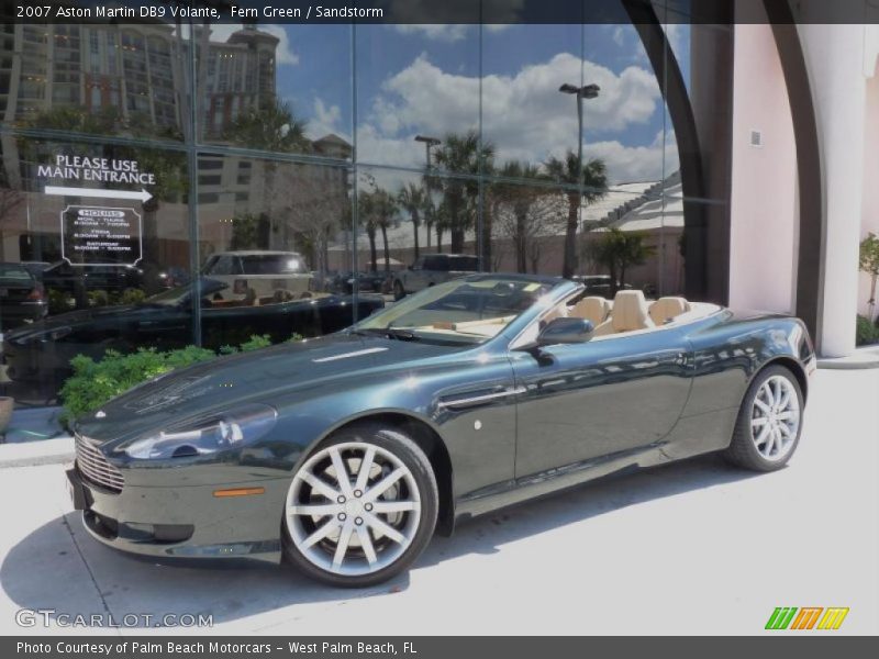 Fern Green / Sandstorm 2007 Aston Martin DB9 Volante