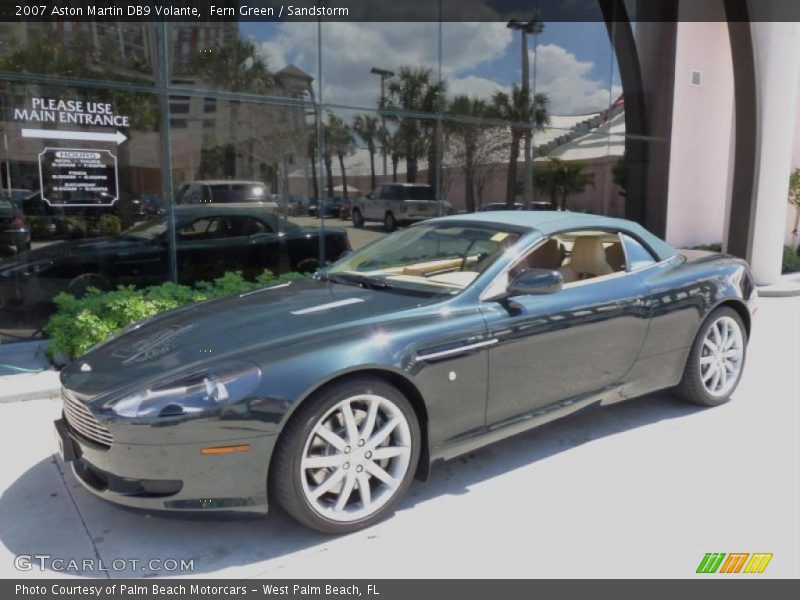 Fern Green / Sandstorm 2007 Aston Martin DB9 Volante