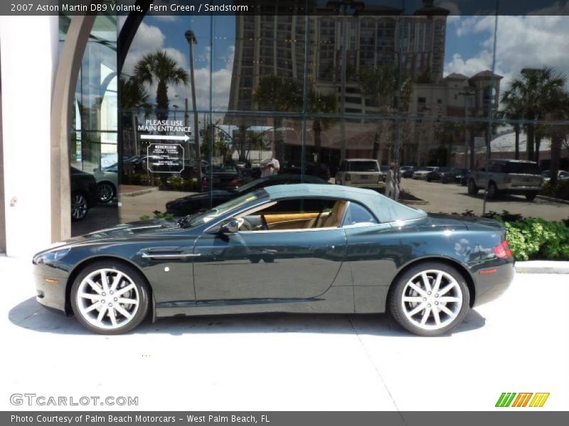 Fern Green / Sandstorm 2007 Aston Martin DB9 Volante
