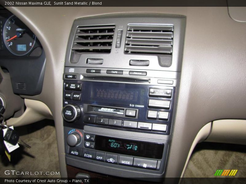 Sunlit Sand Metallic / Blond 2002 Nissan Maxima GLE