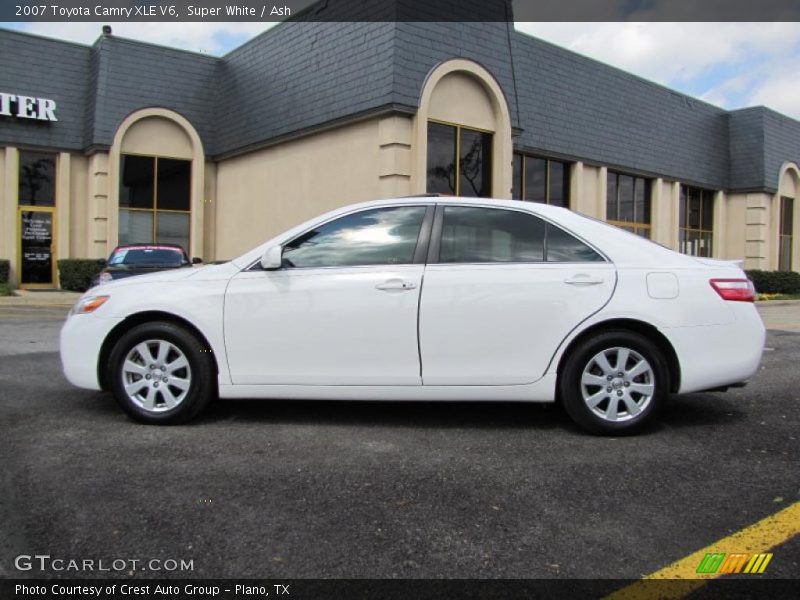 Super White / Ash 2007 Toyota Camry XLE V6