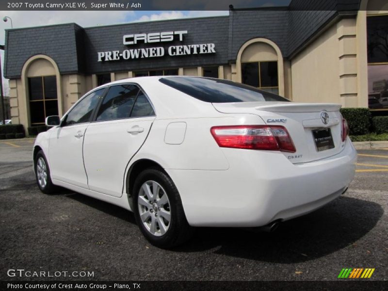 Super White / Ash 2007 Toyota Camry XLE V6