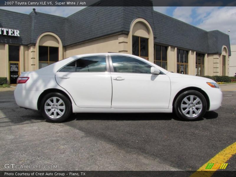 Super White / Ash 2007 Toyota Camry XLE V6