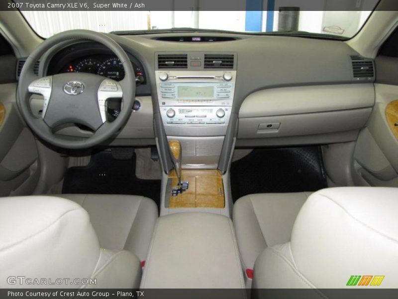 Super White / Ash 2007 Toyota Camry XLE V6